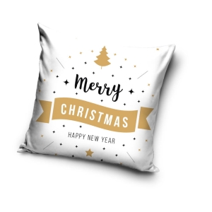 Poszewka Świąteczna 40x40 - Merry Christmas Happy New Year