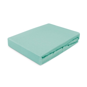 Prześcieradło Jersey z gumką 120x200 - Morskie