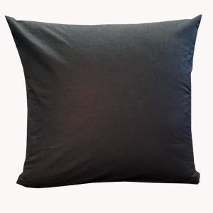 Poszewka Bawełniana 40x40 - Czarna