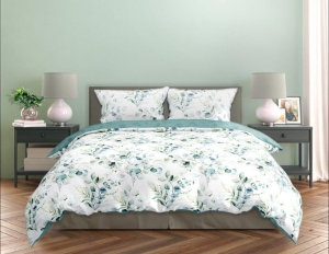 Pościel Bawełna Satynowa 220x200 - Zieleń Eukaliptusa