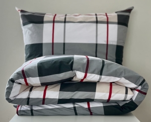 Pościel Bawełniana Anmar 200x200 - Kratka