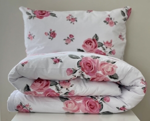 Pościel Bawełniana Anmar 220x200 - Róże