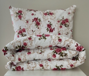 Pościel Bawełniana Anmar 200x200 - Różyczki