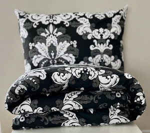 Pościel Bawełniana Anmar 160x200 - Damask Barokowy Ornament