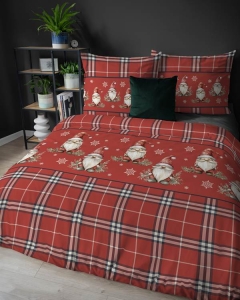 Pościel Flanelowa 220x200 - Czerwone Skrzaty