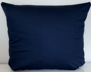 Poszewka Bawełna Satynowa Jednobarwna Anmar 50x60 - Granatowa