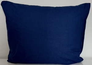 Poszewka Bawełniana Jednobarwna Anmar Classic 50x60 - Granatowa