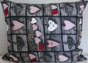 Poszewka Bawełniana Anmar 50x60 - Serduszka Różowe