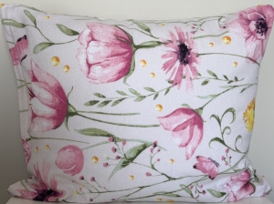 Poszewka Flanelowa Anmar 50x60 - Różowe Maki