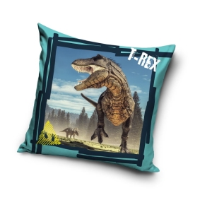 Poszewka na poduszkę 40x40 - Dinozaur T-Rex
