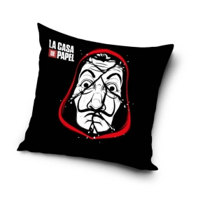 Poszewka na poduszkę 40x40 - La Casa De Papel Dom z Papieru 