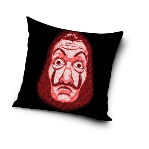 Poszewka na poduszkę 40x40 - La Casa De Papel Dom z Papieru 